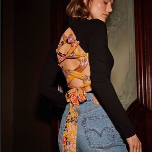Free People Straps in the Back Bodysuit